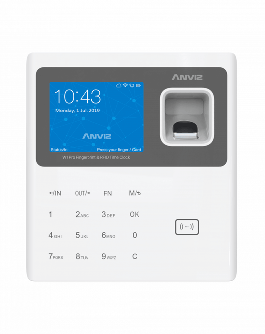 ANVIZ W1 Pro Time Attendance Device - eTOP Trading LLC