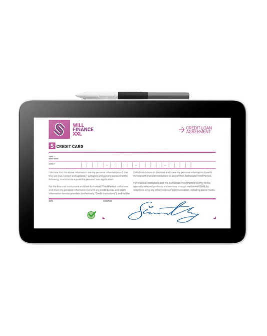 DTC 121 eSignature Pen Display - eTOP Trading LLC