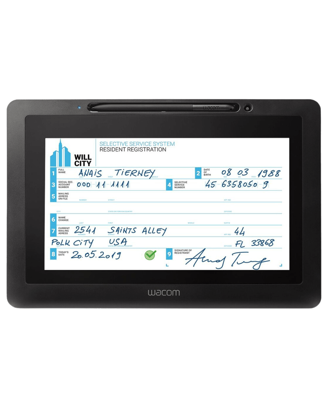 DTU 1031AX eSignature Pen Display - eTOP Trading LLC