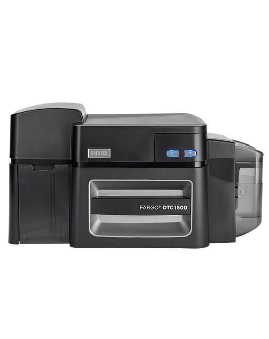 Fargo DTC1500 Single-Sided Printer: Base Model with USB, Ethernet ID Card Printer - eTOP Trading LLC