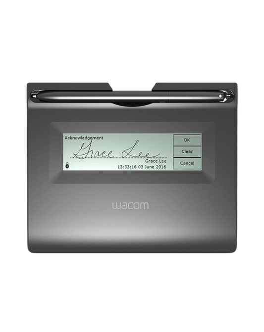 WACOM STU-300B 4" Monochrome LCD Signature Pad - eTOP Trading LLC